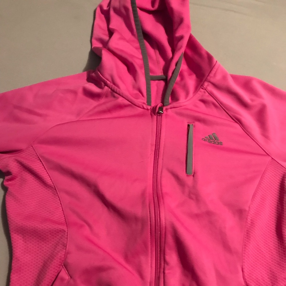 Pink Kids Large Adidas Jacket